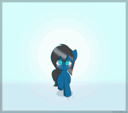 Size: 1000x883 | Tagged: safe, artist:n0nnny, part of a set, oc, oc:blue pone, earth pony, pony, g4, animated, blushing, cute, daaaaaaaaaaaw, eyes closed, female, frame by frame, galloping, gif, gift art, glomp, happy, hug, incoming hug, it's coming right at us, looking at you, mare, n0nnny is trying to murder us, n0nnny's run and hug, offscreen character, pov, running, smiling, solo, weapons-grade cute