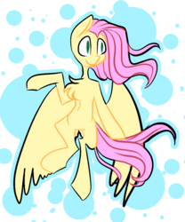 Size: 944x1134 | Tagged: safe, artist:ask-sketch-ponified, fluttershy, pegasus, pony, g4, chest fluff, female, simple background, solo, transparent background