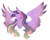 Size: 2067x1648 | Tagged: safe, artist:theperfecta, twilight sparkle, alicorn, pony, g4, bust, curved horn, female, horn, mare, rainbow power, simple background, solo, spread wings, transparent background, twilight sparkle (alicorn), wings