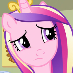 Size: 541x543 | Tagged: safe, screencap, princess cadance, alicorn, pony, a flurry of emotions, g4, confused, cropped, female, reaction image, solo