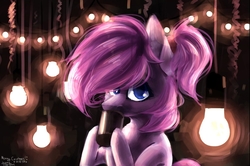 Size: 1082x720 | Tagged: safe, artist:jennyblue, oc, oc only, oc:schweet schnapps, earth pony, pony, female, solo