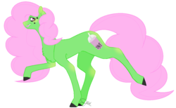 Size: 1024x631 | Tagged: safe, artist:leanne264, oc, oc only, oc:bubble tea, earth pony, pony, female, mare, simple background, solo, transparent background