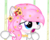 Size: 896x720 | Tagged: safe, artist:angelamusic13, oc, oc only, oc:angela music, pony, base used, female, filly, flower, flower in hair, simple background, solo, transparent background