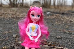 Size: 6000x4000 | Tagged: safe, artist:artofmagicpoland, pinkie pie, equestria girls, g4, doll, female, irl, photo, pony ears, solo, toy