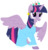 Size: 399x418 | Tagged: safe, artist:selenaede, artist:user15432, twilight sparkle, alicorn, pony, g4, barely pony related, base used, blue dress, clothes, crossover, crown, dress, ear piercing, earring, jewelry, nintendo, piercing, princess rosalina, regalia, rosalina, solo, super mario bros., super mario galaxy, super smash bros., twilight sparkle (alicorn)