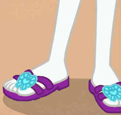 Size: 715x680 | Tagged: safe, edit, rarity, equestria girls, equestria girls series, g4, lost and found, cropped, feet, legs, pictures of legs, sandals