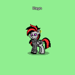 Size: 397x397 | Tagged: safe, oc, oc only, pony, pony town, simple background, solo, stand
