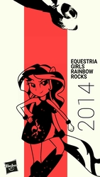 Size: 1836x3264 | Tagged: safe, part of a set, sunset shimmer, equestria girls, g4, my little pony equestria girls: rainbow rocks, female, part of a series, poster, solo