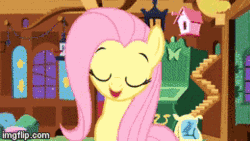 Size: 576x324 | Tagged: artist needed, safe, edit, edited edit, edited screencap, screencap, fluttershy, sweetie belle, ponies: the anthology 3, for whom the sweetie belle toils, g4, stare master, animated, burp, eat the camera, eaten alive, edited gif, falling, female, flutterpred, fluttershy's cottage, gif, goofy, hub logo, inside mouth, macro, mawshot, micro, mouth, nose in the air, open mouth, screaming, sweetie belle nabbing uvula, uvula, uvula shaking, volumetric mouth, vore, zoomed in