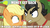 Size: 1280x720 | Tagged: safe, edit, edited screencap, screencap, applejack, filthy rich, earth pony, pony, g4, where the apple lies, angry, lyrics, meme, money, pink floyd, song reference, teenage applejack, teenager, text