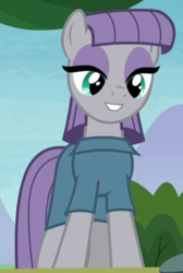 Size: 525x780 | Tagged: safe, screencap, maud pie, earth pony, pony, g4, the maud couple, cropped, cute, maudabetes, smiling, when she smiles