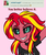 Size: 500x600 | Tagged: dead source, safe, artist:wubcakeva, sunset shimmer, comic:ask casual midnight and demon shimmer, equestria girls, g4, clothes, comic, deviantart, evil smile, fangs, female, grin, implied lesbian, implied scitwishimmer, implied shipping, looking at you, midnightsatan, sharp teeth, shirt, smiling, solo, sunset satan, teeth