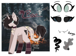 Size: 3400x2500 | Tagged: safe, artist:umiimou, oc, oc only, oc:abby rae, pony, unicorn, clothes, female, high res, mare, reference sheet, socks, solo