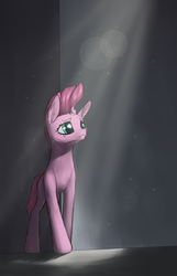 Size: 1287x2000 | Tagged: safe, artist:thelittlesnake, tempest shadow, pony, g4, my little pony: the movie, female, light, sad, solo