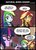 Size: 800x1108 | Tagged: safe, artist:uotapo, rainbow dash, sci-twi, sunset shimmer, twilight sparkle, equestria girls, g4, my little pony equestria girls: better together, comic, geode of empathy, geode of super speed, guitar, jewelry, magical geodes, microphone, necklace, translation