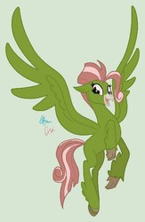 Size: 392x600 | Tagged: safe, artist:grimm821525, oc, oc only, oc:tia, classical hippogriff, hippogriff, female, simple background, solo