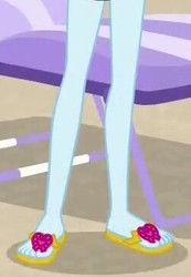 Size: 250x361 | Tagged: safe, screencap, rainbow dash, equestria girls, equestria girls specials, g4, my little pony equestria girls: better together, my little pony equestria girls: forgotten friendship, feet, flip-flops, legs, pictures of legs, sandals
