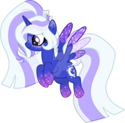 Size: 1024x1006 | Tagged: safe, artist:magicdarkart, oc, oc only, alicorn, pony, colored wings, female, mare, multicolored wings, simple background, solo, transparent background, watermark