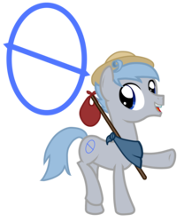 Size: 1000x1200 | Tagged: safe, artist:syforcewindlight, oc, earth pony, pony, series:my little major arcana, happy, hat, major arcana, show accurate, simple background, straw hat, tarot, the fool, transparent background, zero