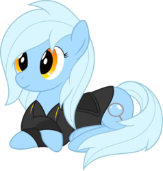 Size: 4180x4397 | Tagged: safe, artist:waveywaves, oc, oc only, oc:crivet, earth pony, pony, absurd resolution, clothes, female, hoodie, mare, simple background, solo, transparent background