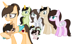 Size: 1024x628 | Tagged: safe, artist:cindystarlight, oc, oc only, oc:lele glimmer, alicorn, pony, unicorn, baby, baby pony, female, filly, male, mare, simple background, stallion, transparent background