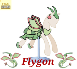 Size: 733x660 | Tagged: safe, artist:ask-nora-the-alicorn, artist:catscat111, artist:catscat112, flygon, clothes, dress, mannequin, mlp fashion, pokémon, simple background, transparent background