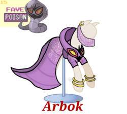 Size: 733x660 | Tagged: safe, artist:ask-nora-the-alicorn, artist:catscat111, artist:catscat112, arbok, clothes, dress, mannequin, mlp fashion, pokémon, simple background, transparent background, wristband