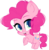 Size: 645x663 | Tagged: safe, artist:riouku, pinkie pie, earth pony, pony, g4, :p, chibi, cute, diapinkes, female, giant head, mare, silly, silly pony, simple background, smiling, solo, tongue out, transparent background