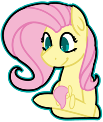 Size: 904x1069 | Tagged: safe, artist:azure-quill, fluttershy, pegasus, pony, g4, bust, female, holding, plushie, portrait, simple background, smiling, solo, transparent background