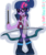 Size: 1024x1229 | Tagged: safe, artist:xxfluffypachirisuxx, sci-twi, twilight sparkle, equestria girls, g4, my little pony equestria girls: friendship games, archery, arrow, bow (weapon), bow and arrow, female, simple background, solo, transparent background, weapon