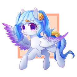 Size: 1500x1500 | Tagged: safe, artist:leafywind, oc, oc only, pegasus, pony, female, flying, mare, simple background, solo, starry eyes, transparent background, wingding eyes