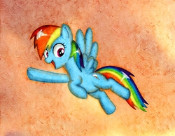 Size: 954x740 | Tagged: safe, artist:z-y-c, rainbow dash, pegasus, pony, g4, female, looking at you, mare, solo