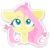 Size: 2334x2250 | Tagged: safe, artist:belka-sempai, fluttershy, butterfly, pegasus, pony, g4, bust, cute, female, floppy ears, high res, lineless, looking at something, looking at you, looking up, mare, portrait, shyabetes, simple background, smiling, solo, sticker, stray strand, transparent background, white outline, wings