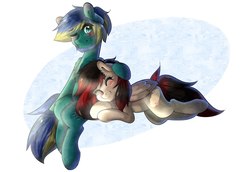 Size: 1280x883 | Tagged: safe, artist:yuozka, oc, oc only, earth pony, pegasus, pony, female, male, mare, stallion