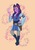 Size: 1536x2173 | Tagged: safe, artist:kutekiki, twilight sparkle, togruta, g4, crossover, female, jedi, simple background, solo, species swap, star wars