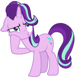 Size: 7000x7200 | Tagged: safe, artist:tardifice, starlight glimmer, pony, unicorn, g4, uncommon bond, absurd resolution, female, simple background, solo, transparent background, vector