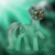 Size: 1000x1000 | Tagged: safe, artist:jesterpi, lyra heartstrings, pony, unicorn, fallout equestria, g4, abstract background, ear fluff, fanart, female, gas mask, mare, mask, solo