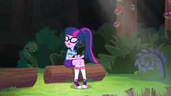 Size: 1280x720 | Tagged: safe, screencap, sci-twi, twilight sparkle, equestria girls, g4, my little pony equestria girls: legend of everfree, converse, shoes, sneakers