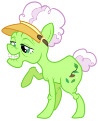 Size: 7000x8600 | Tagged: safe, artist:tardifice, auntie applesauce, earth pony, pony, apple family reunion, g4, absurd resolution, female, mare, simple background, smiling, solo, transparent background, vector