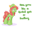 Size: 1876x1609 | Tagged: safe, artist:lou, tree hugger, earth pony, pony, g4, bandana, dialogue, dreadlocks, female, mare, simple background, solo, white background