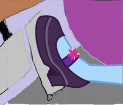 Size: 1370x1174 | Tagged: safe, sci-twi, twilight sparkle, equestria girls, g4, leak, clothes, cropped, driving, feet, pedal, shoes