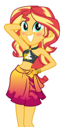 Size: 883x1732 | Tagged: safe, artist:kingdark0001, sunset shimmer, equestria girls, equestria girls specials, g4, my little pony equestria girls: better together, my little pony equestria girls: forgotten friendship, adorasexy, belly button, bikini, blushing, clothes, cute, female, sarong, sexy, simple background, solo, sunset selfie, swimsuit, transparent background, vector