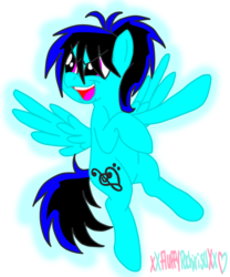 Size: 1024x1229 | Tagged: safe, artist:xxfluffypachirisuxx, oc, oc only, oc:melody, pegasus, pony, female, mare, simple background, solo, transparent background