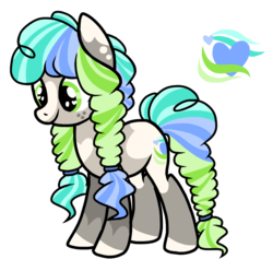 Size: 912x863 | Tagged: safe, artist:chococakebabe, oc, oc only, earth pony, pony, base used, braid, female, mare, simple background, solo, transparent background