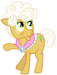 Size: 7000x9200 | Tagged: safe, artist:tardifice, goldie delicious, earth pony, pony, g4, pinkie apple pie, absurd resolution, female, mare, simple background, smiling, solo, transparent background, vector