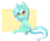 Size: 1024x839 | Tagged: safe, artist:teranen, lyra heartstrings, pony, unicorn, g4, blushing, chest fluff, colored pupils, cute, dialogue, ear fluff, female, heart, heart eyes, looking at you, lyrabetes, mare, sitting, solo, underhoof, wingding eyes