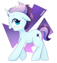 Size: 2989x3295 | Tagged: safe, artist:maren, oc, oc only, pony, unicorn, art trade, cute, female, floppy ears, high res, mare, ocbetes, smiling, solo