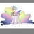 Size: 847x847 | Tagged: safe, artist:last-star-oc, princess celestia, princess luna, alicorn, pony, g4, female, fusion, mare, simple background, solo, white background