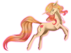 Size: 3149x2344 | Tagged: safe, artist:oneiria-fylakas, oc, oc only, oc:may rose, pony, unicorn, female, high res, jewelry, mare, necklace, simple background, solo, transparent background