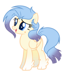 Size: 1836x2084 | Tagged: safe, artist:marielle5breda, oc, oc only, pegasus, pony, female, magical lesbian spawn, mare, offspring, parent:princess skystar, parent:rarity, simple background, solo, transparent background